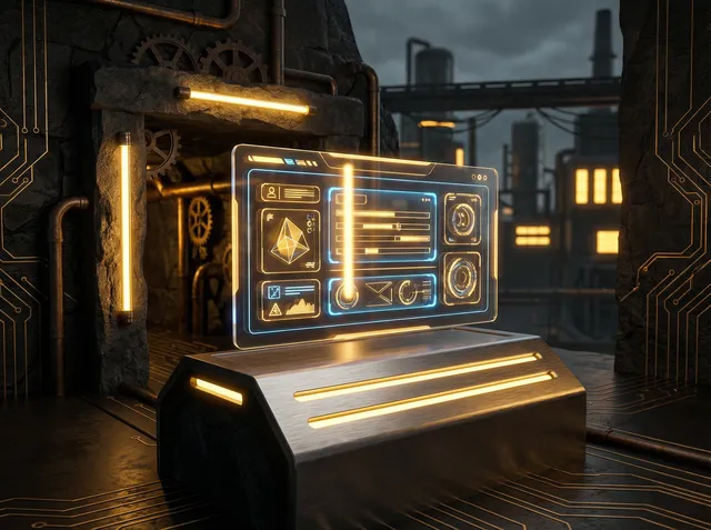 炸金花下载 赛博身份认证终端界面